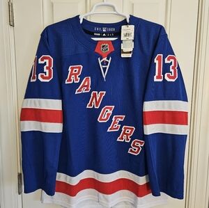 New York Rangers Lafreniere #13 Adidas Size 54 NWT NHL Jersey